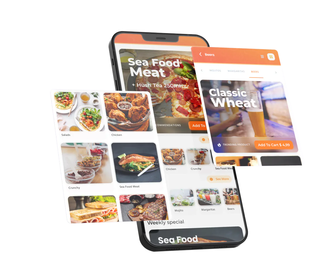 Branded App — Mobile restaurant app