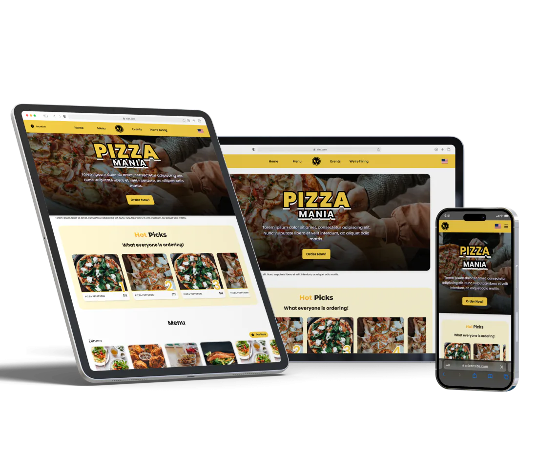 Online Ordering — Online ordering website on your domain